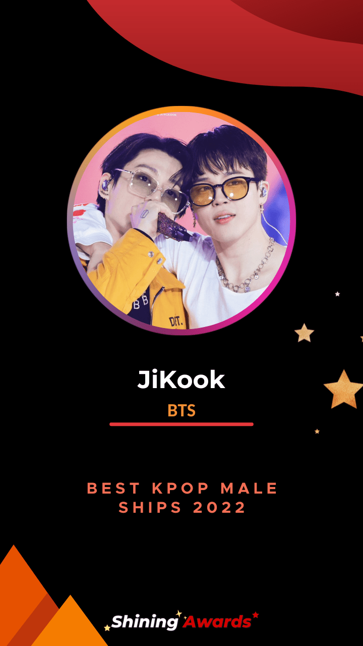 JiKook Best Kpop Male Ships 2022 Shining Awards