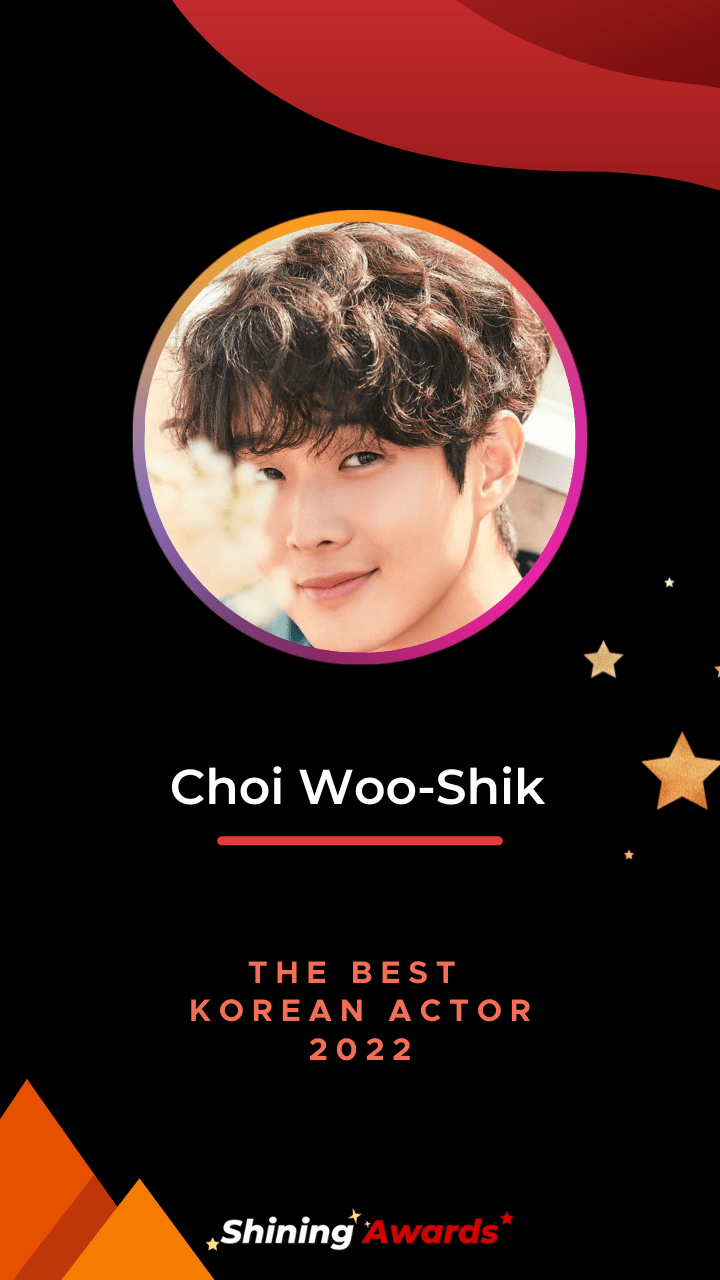 Choi Woo Shik The Best Korean Actor 2022 Shining Awards