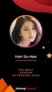 Han So Hee The Best Korean Actresses 2022 Shining Awards