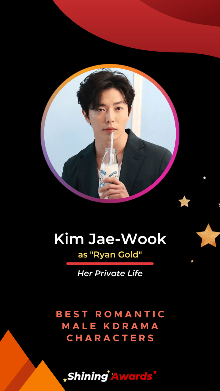 Kim Jae Wook Best Romantic Male KDrama Characters 2022 Shining Awards