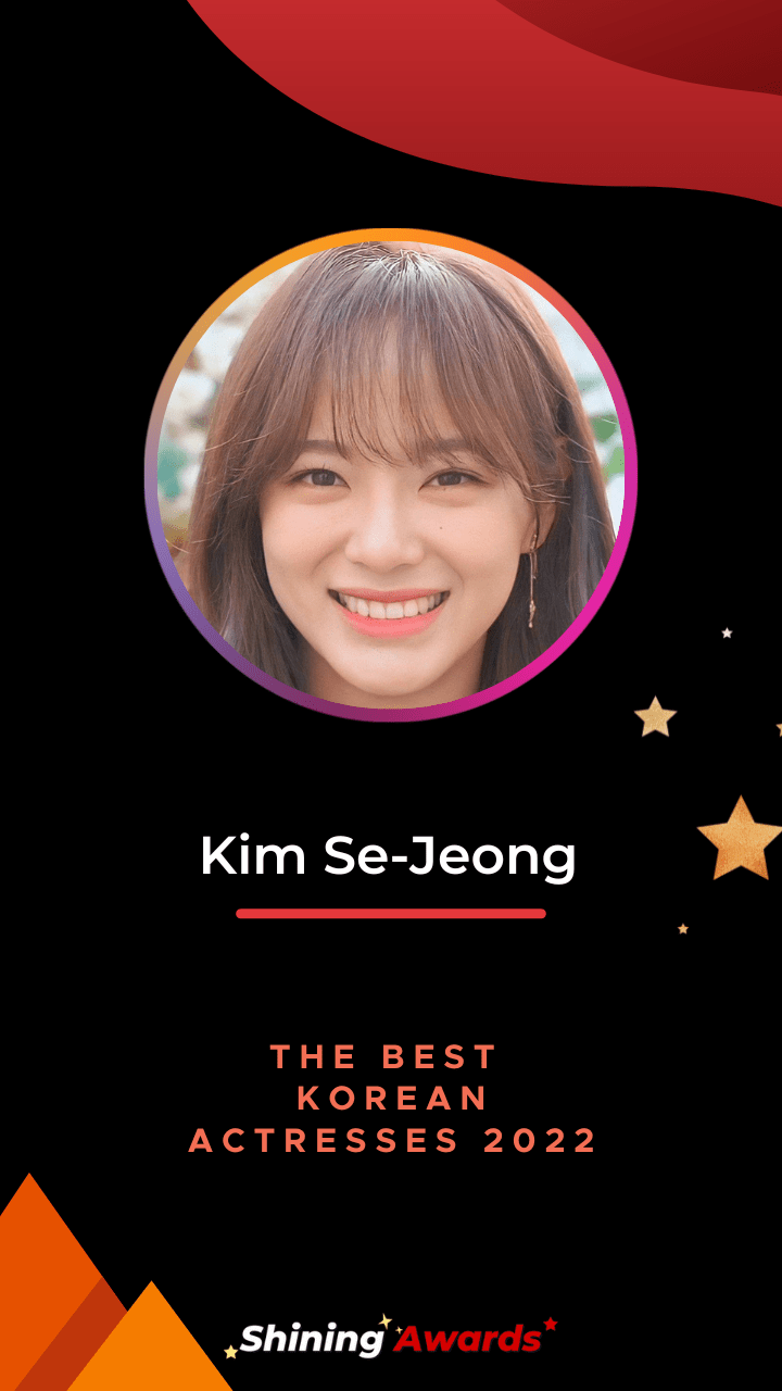 Kim Se Jeong The Best Korean Actresses 2022 Shining Awards