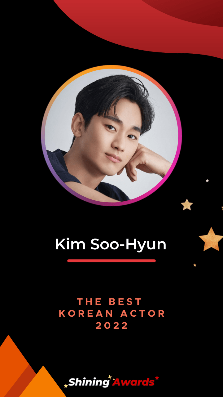 Kim Soo Hyun The Best Korean Actor 2022 Shining Awards