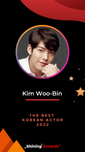 Kim Woo Bin The Best Korean Actor 2022 Shining Awards