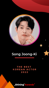 Song Joong Ki The Best Korean Actor 2022 Shining Awards