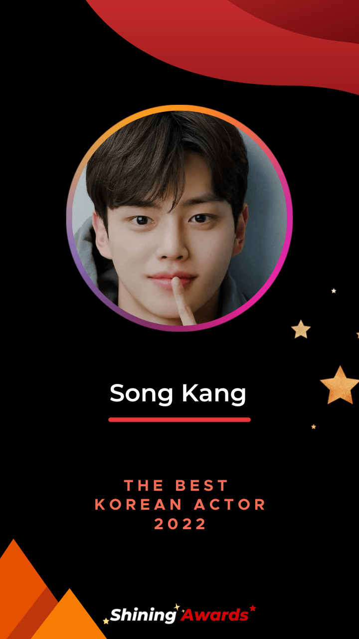 Song Kang The Best Korean Actor 2022 Shining Awards