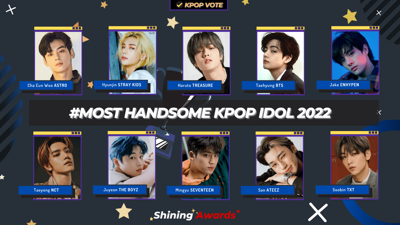 Most Handsome Kpop Idol 2022