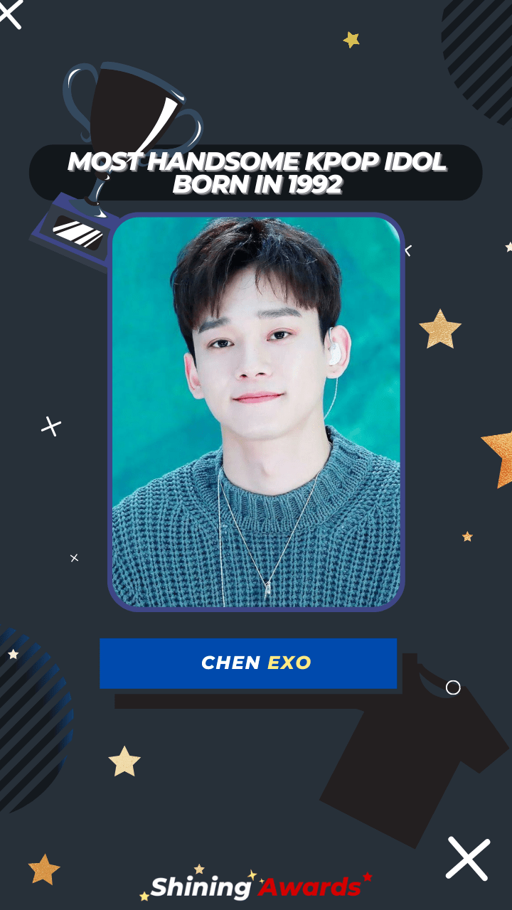 Chen EXO Most Handsome Kpop Idol Born In 1992