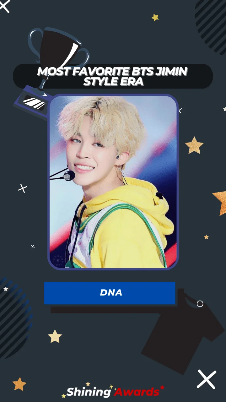 DNA Most Favorite BTS Jimin Style Era