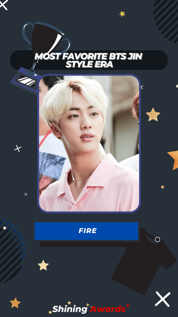 FIRE Most Favorite BTS Jin Style Era