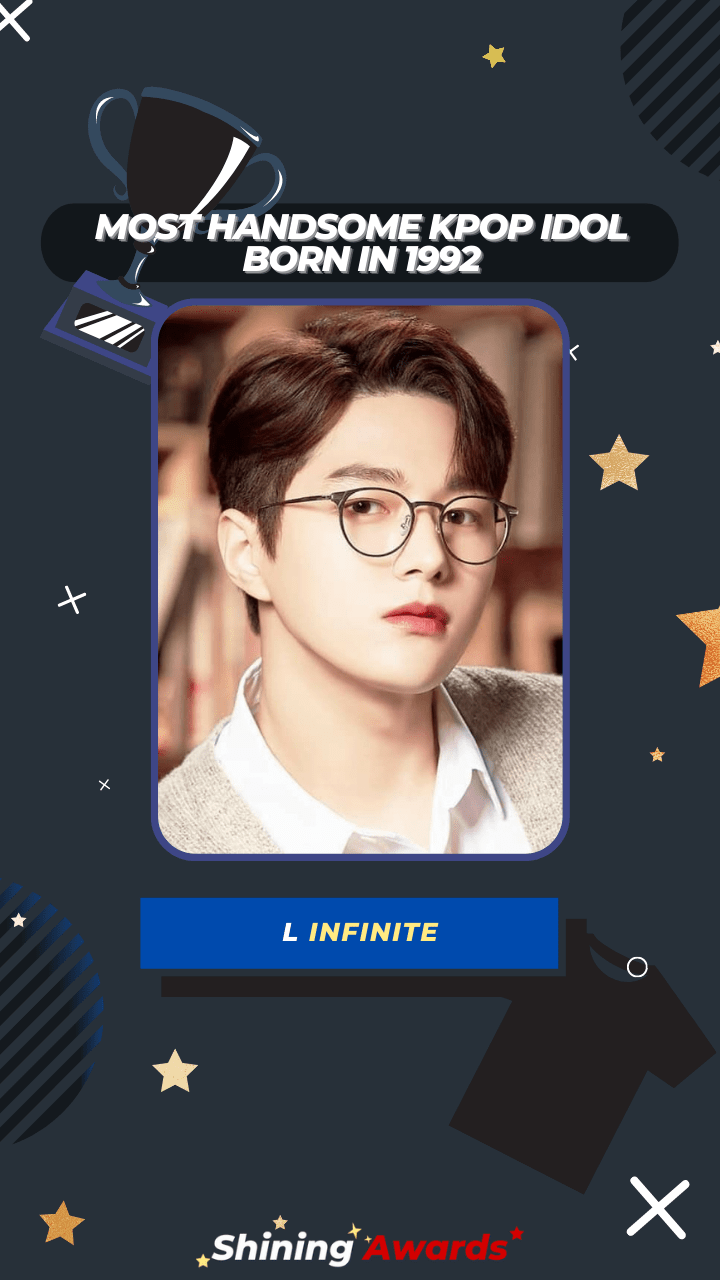 L Infinite Most Handsome Kpop Idol Born In 1992
