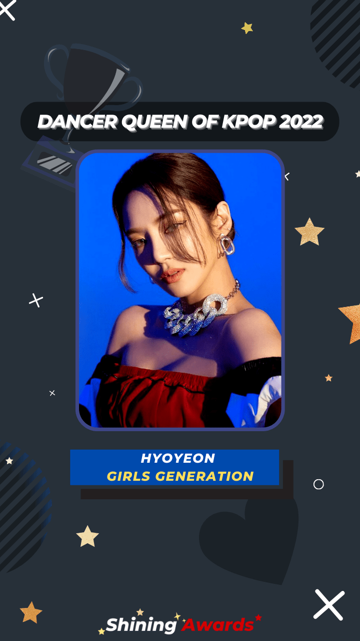 Hyoyeon Girls Generation Dancer Queen of Kpop 2022