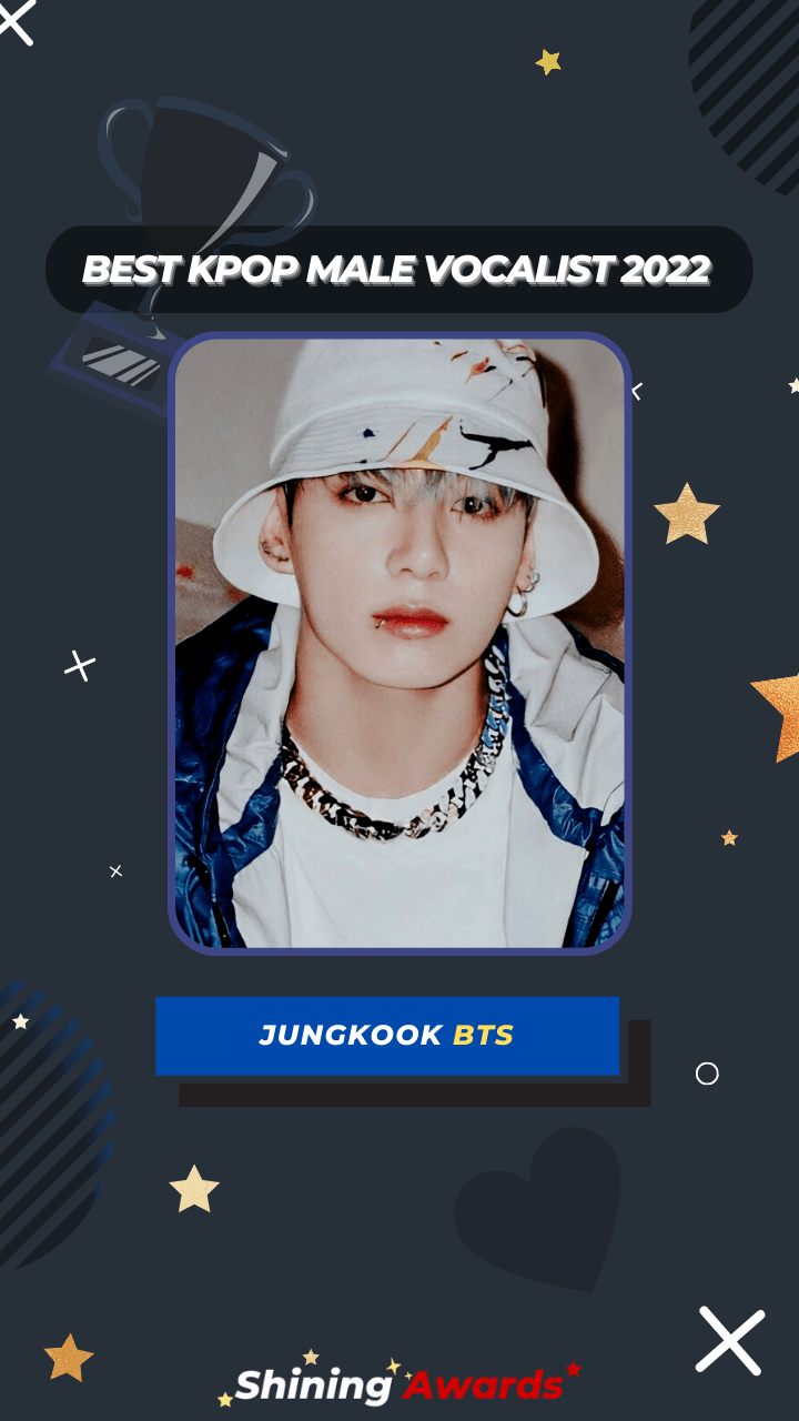 Jungkook BTS Best Kpop Male Vocalist 2022