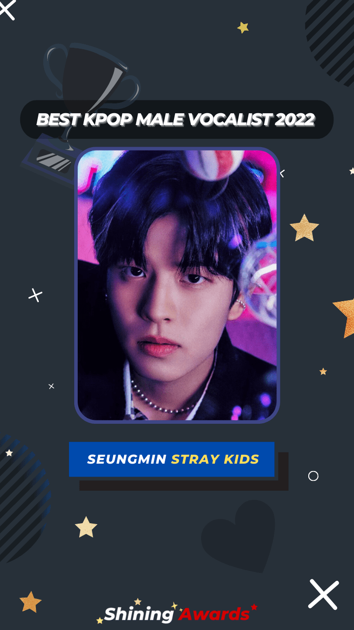 Seungmin STRAY KIDS Best Kpop Male Vocalist 2022