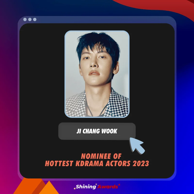Ji Chang Wook Hottest KDrama Actors 2023 Shining Awards