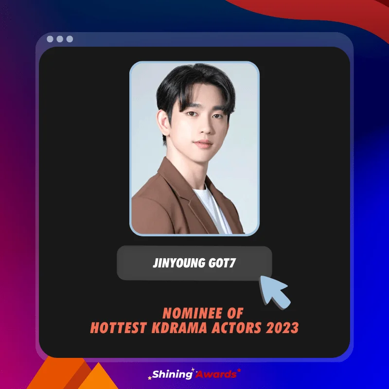 Jinyoung GOT7 Hottest KDrama Actors 2023 Shining Awards