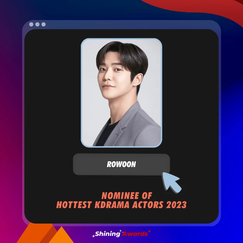 Rowoon Hottest KDrama Actors 2023 Shining Awards