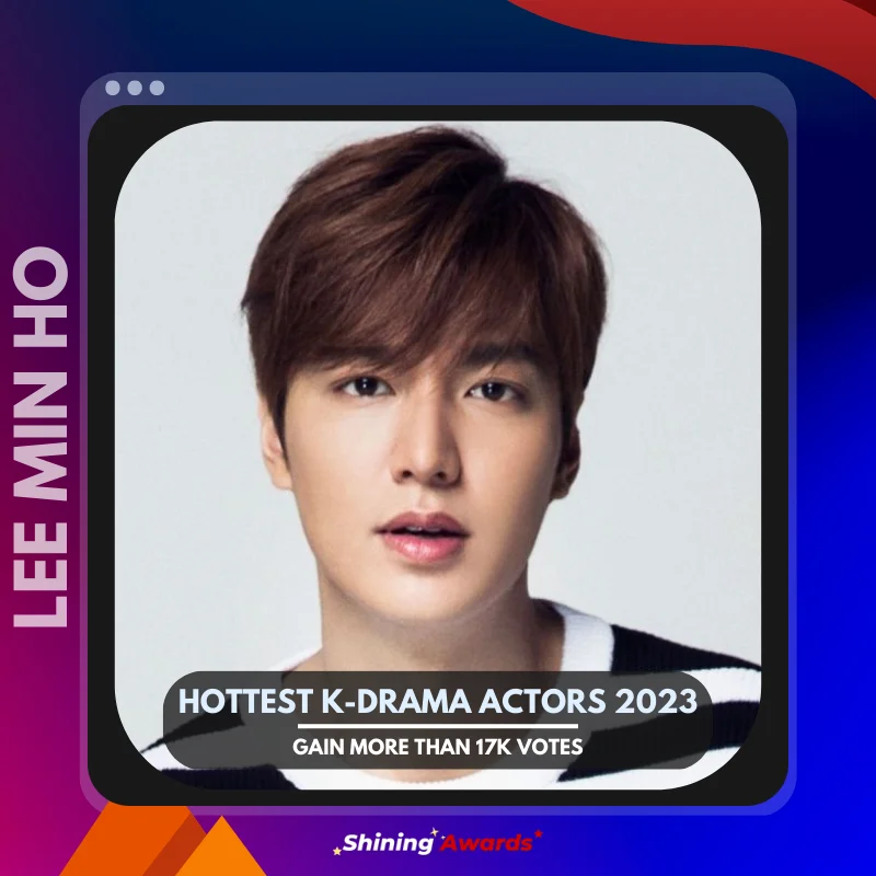 Lee Min Ho Winner of Hottest K-Drama Actors 2023
