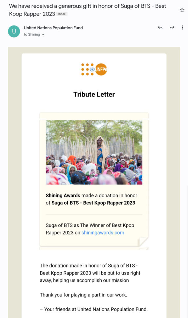 Tribute Letter Suga of BTS Best Kpop Rapper 2023