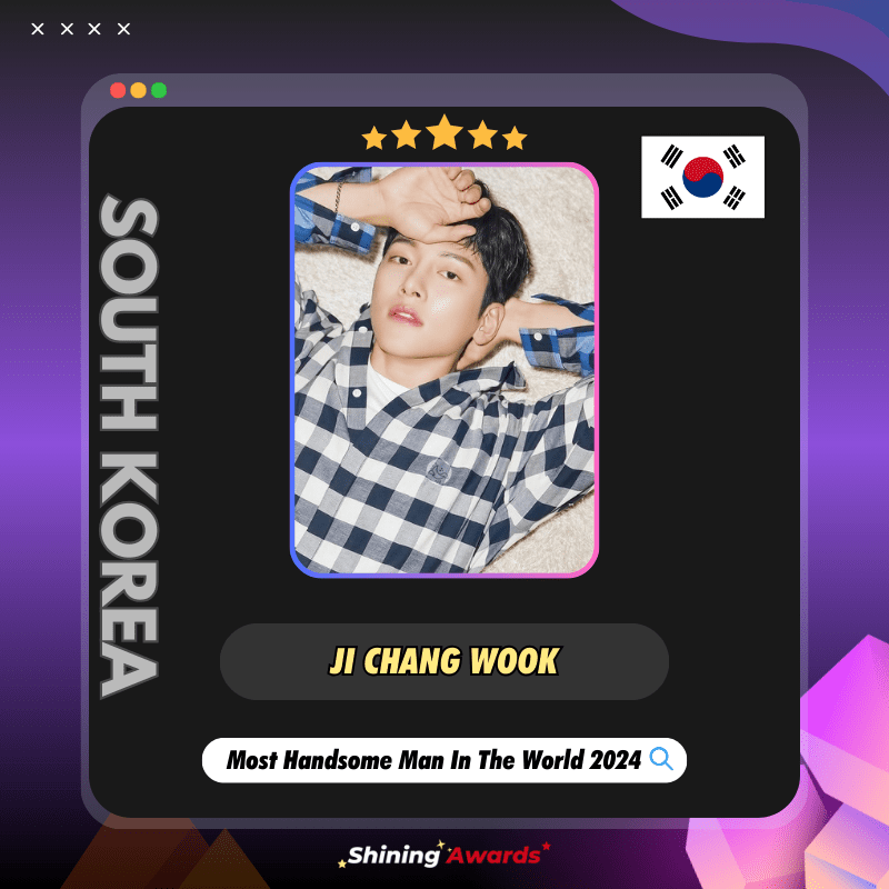 Ji Chang wook Most Handsome Man In The World 2024