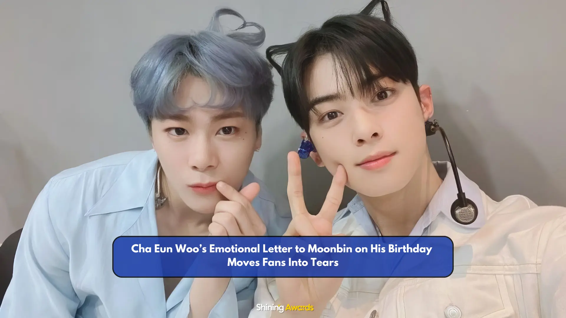 Cha Eun Woo’s Emotional Letter to Moonbin on His Birthday Moves Fans Into Tears 1 Cha Eun Woo’s Emotional Letter to Moonbin on His Birthday Moves Fans Into Tears