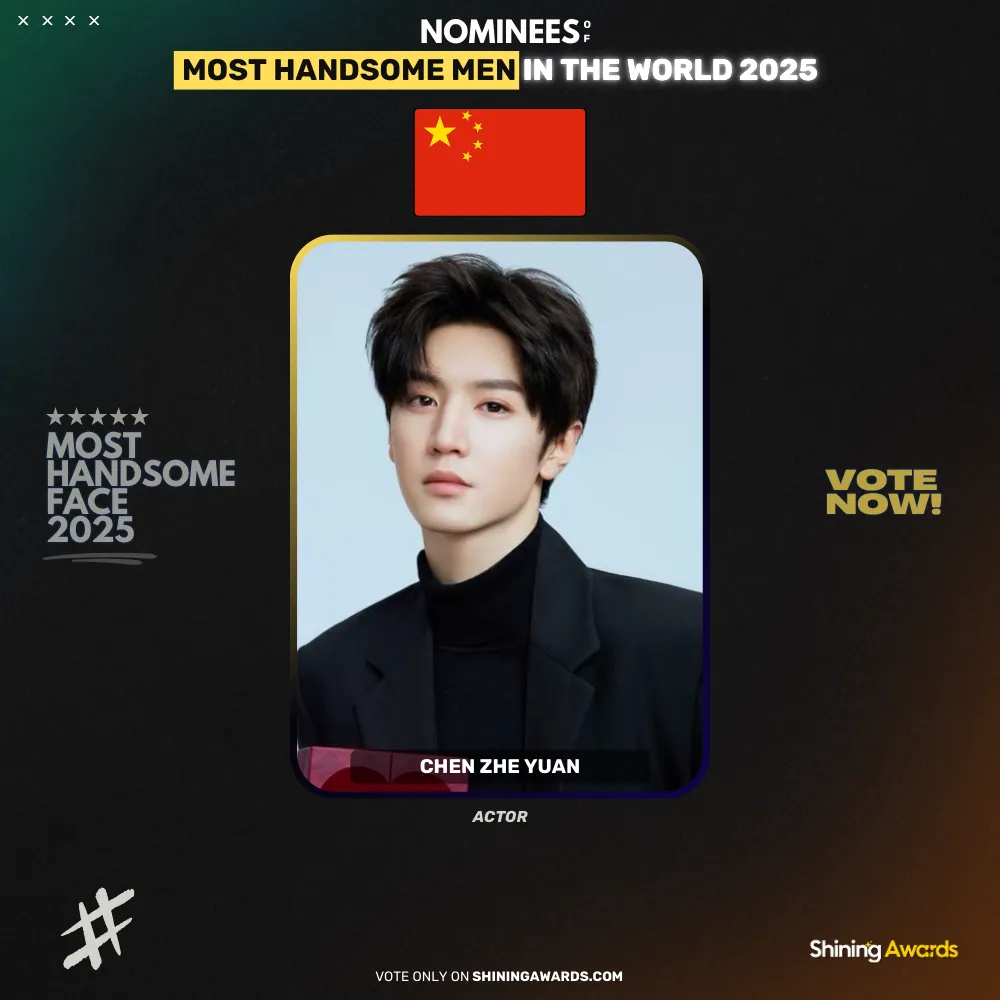 Chen Zhe Yuan Most Handsome Men In The World 2025
