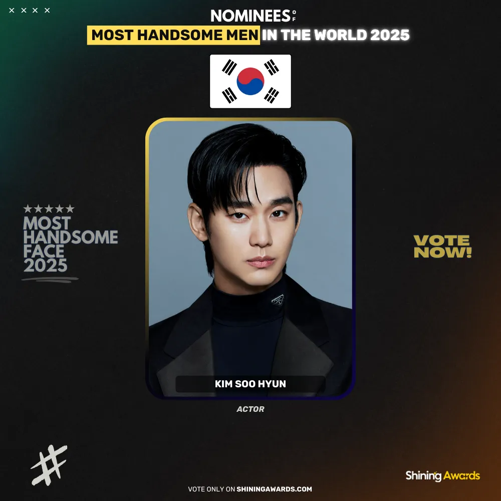 Kim Soo Hyun Most Handsome Men In The World 2025
