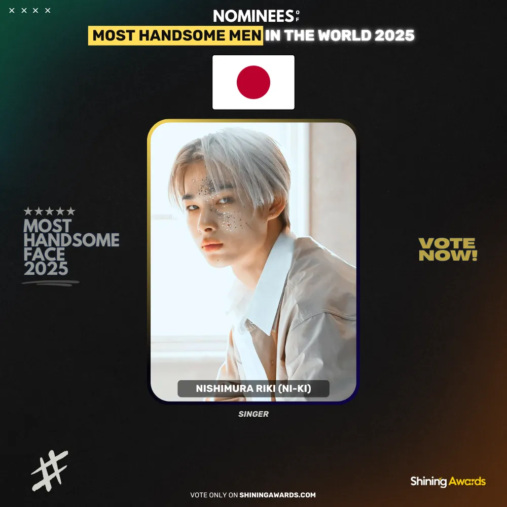 Nishimura Riki Most Handsome Men In The World 2025