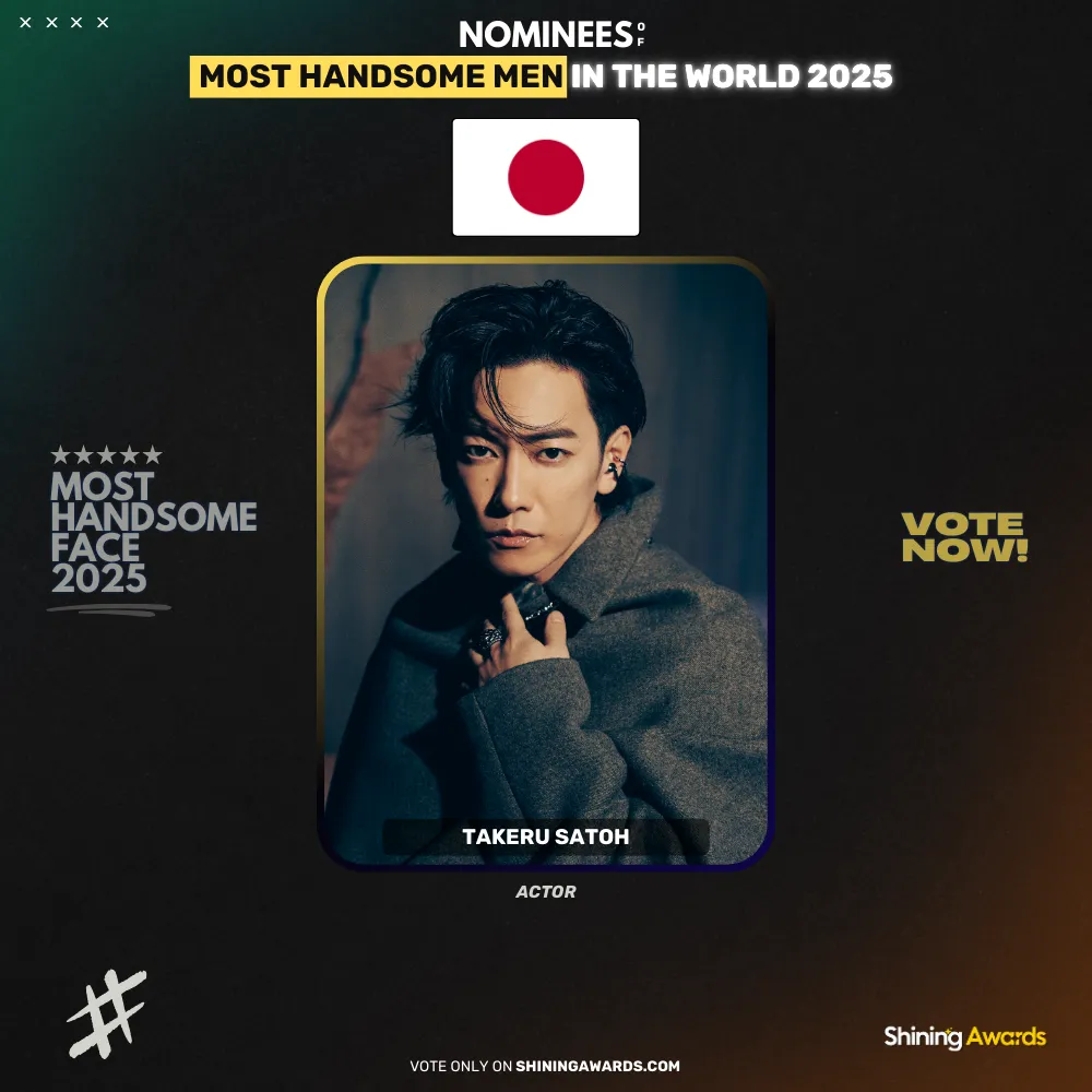 Takeru Satoh Most Handsome Men In The World 2025