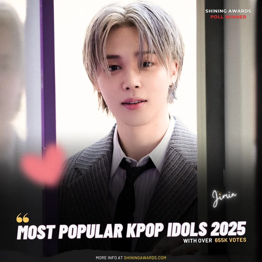 Jimin Most Popular Kpop Idols 2025