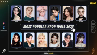 Most Popular Kpop Idols 2025 6 Most Popular Kpop Idols 2025