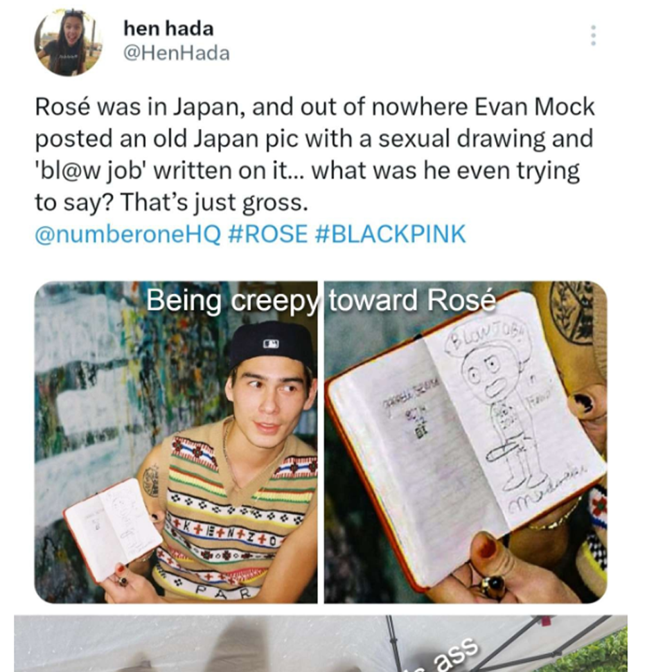 1747940332 933 Rose from BLACKPINK Fuels Dating Rumors with Evan Mock During