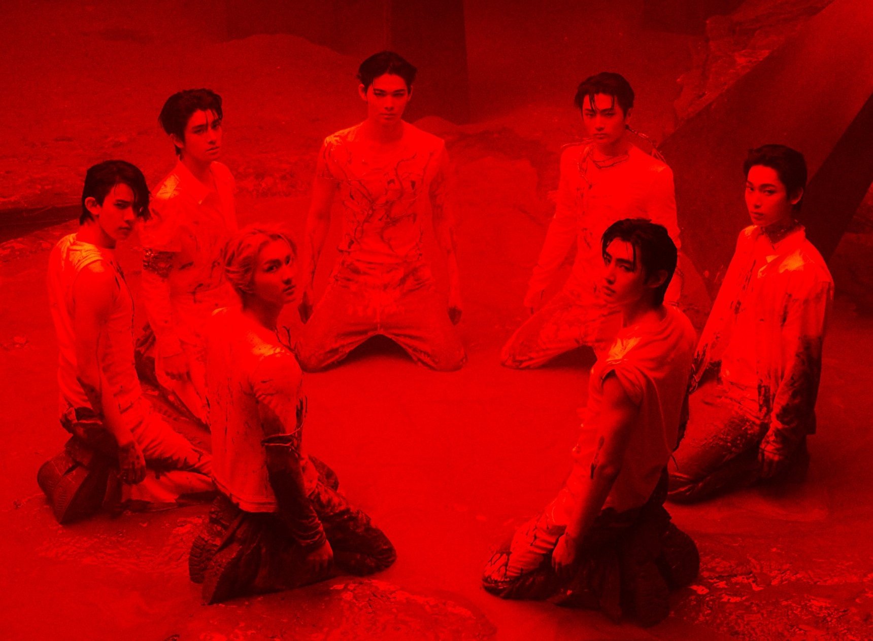 ENHYPEN Unleashes Dark Energy in New 'DESIRE: UNLEASH' Concept Images 1 ENHYPEN channels dark energy in new 'DESIRE : UNLEASH' concept images