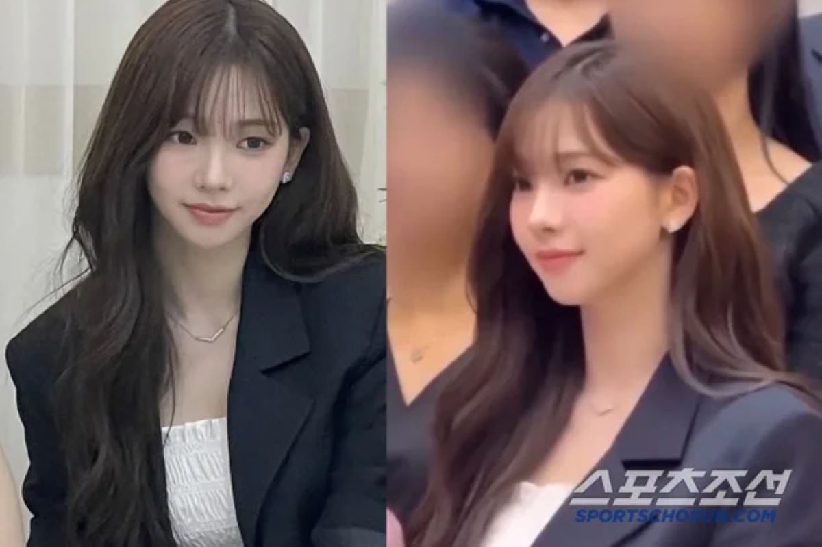 aespa's Karina is seen attending her older sister's wedding