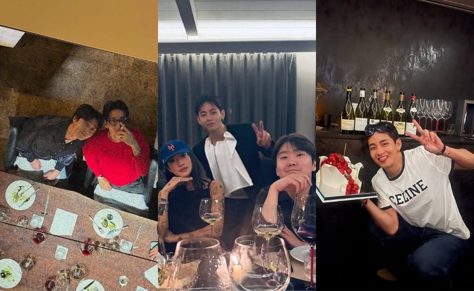 BTS’s V (Kim Taehyung) Shares Pictures From His Military Discharge Celebration 1 Kim Taehyung military discharge celebration