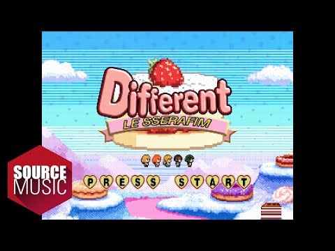 LE SSERAFIM release the English version of 'Different'