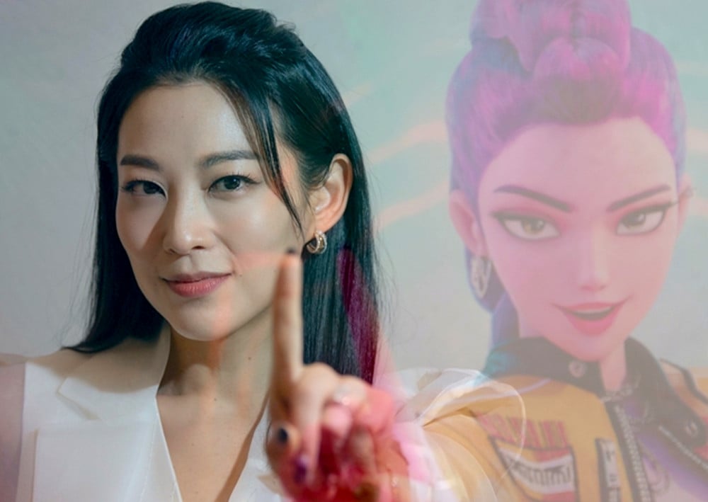 Arden Cho as Rumi in K-Pop Demon Hunters
