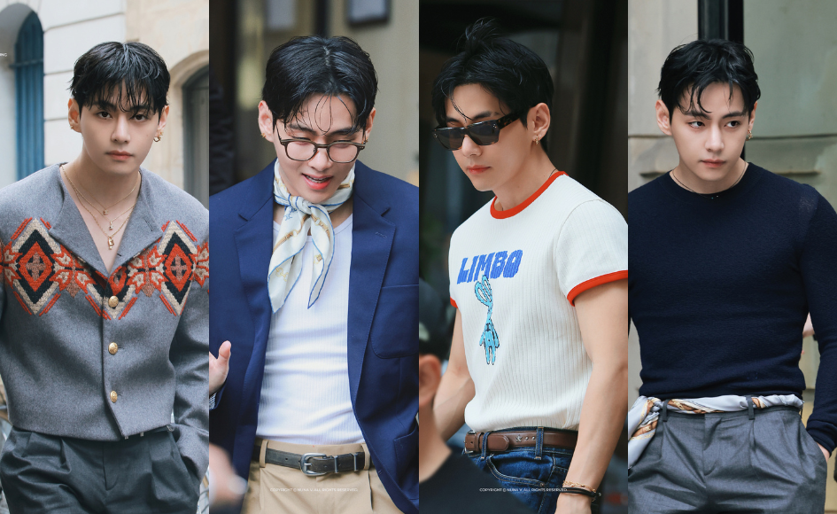 BTS V’s Paris Fashion Diary: Eight Stylish Outfits Worn in Four Days 1 BTS V’s Paris Style Diary: Kim Taehyung’s 8 Chic Looks in Four Days