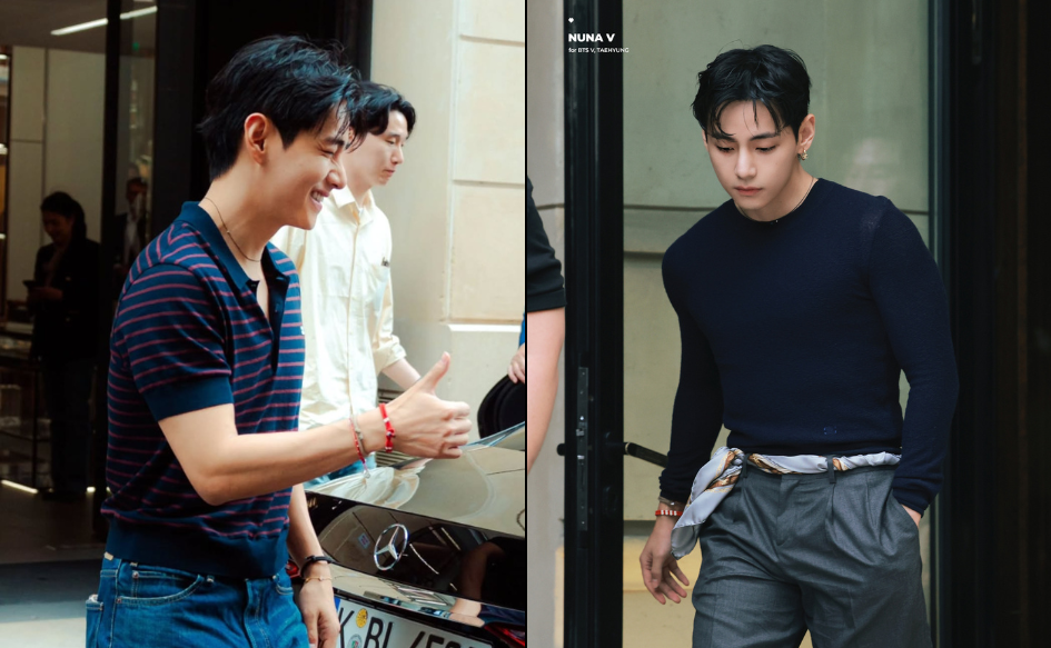 BTS’s V (Kim Taehyung) Sparks Fashion Excitement in Paris Before CELINE Show 1 BTS's V (Kim Taehyung) sets Paris abuzz with captivating looks ahead of the CELINE show