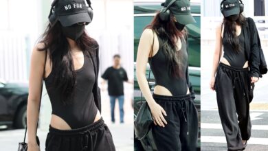 K-Netizens Discuss Jennie’s Daring Bodysuit Airport Look 7 K-netizens talk about Jennie's bold bodysuit airport fashion