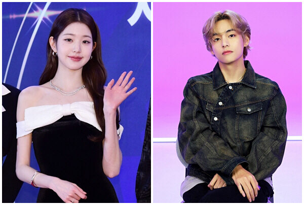 BTS's V And IVE's Jang Wonyoung Reportedly Dating Based On Extensive Evidence 1 IVE’s Jang Wonyoung (left) and BTS’s V (right) | *Chosun Ilbo*