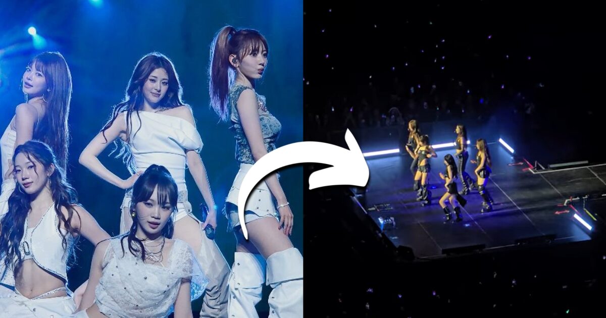 LE SSERAFIM concert moment