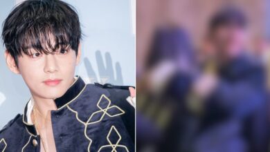 BTS V hug controversy