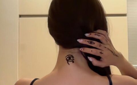 One-eyed symbol on body | Nate Pann