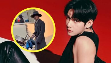 Influencer Unintentionally Photobombs BTS’s V, Sparking Viral Reaction 4 V BTS at Vogue World 2025