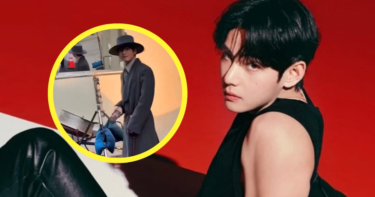 Influencer Unintentionally Photobombs BTS’s V, Sparking Viral Reaction 1 V BTS at Vogue World 2025