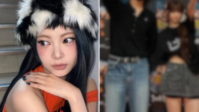 Eunchae and Moon Sang Min