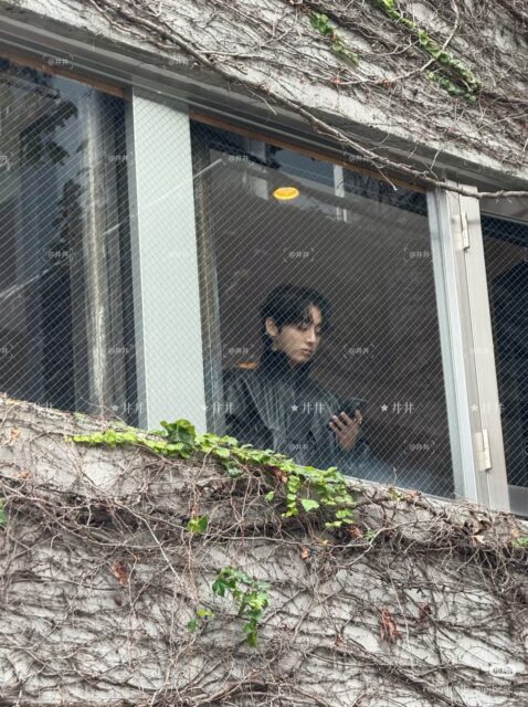 Jungkook at Chrome Hearts Store