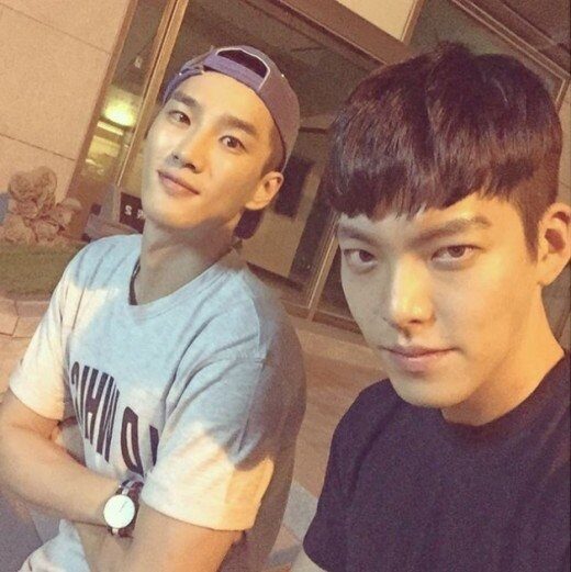 Ahn Bo Hyun and Kim Woo Bin