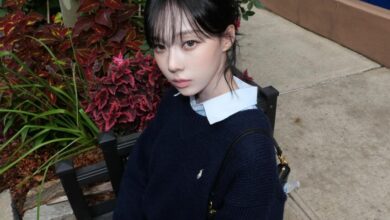 aespa’s Winter at fansign