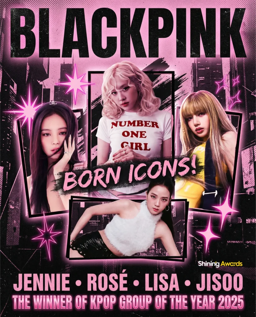 Kpop Group of The Year 2025 37 BLACKPINK - KPOP GROUP OF THE YEAR 2025